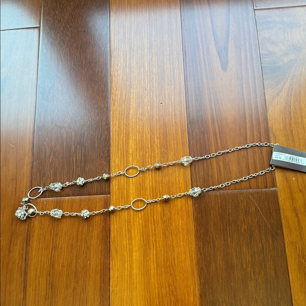 G by Guess Silver Chain Necklace